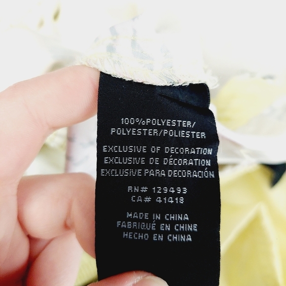 Neff Yellow & Brown Ice Cream Cone High Rise Aloha Swim Trunks Shorts 636 - Picture 7 of 8